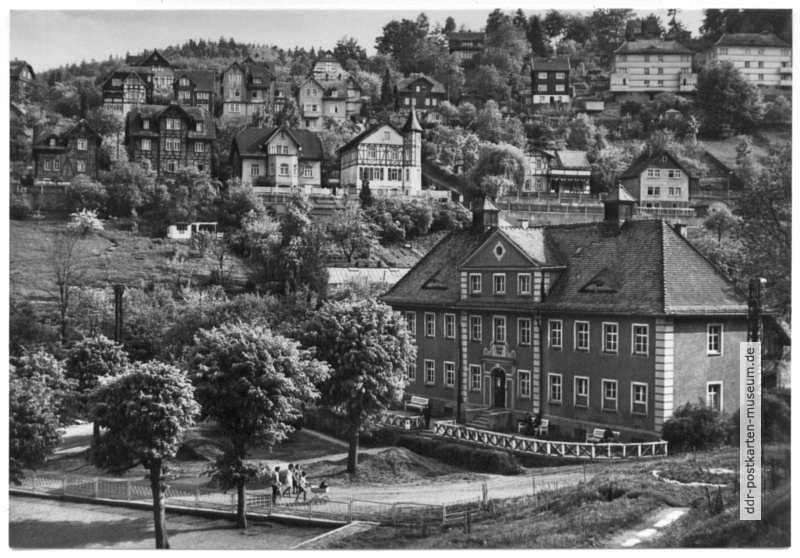 Blick zur Ernst-Thälmann-Schule - 1970