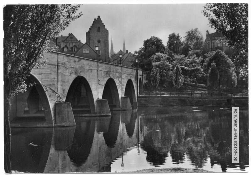 Brücke der Freundschaft und Saaletor - 1959
