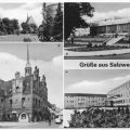 Burggarten, HO-Gaststätte, Altstädter Rathaus, Oberschule - 1982