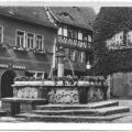 Marktbrunnen, Gaststätte Klemme - 1952