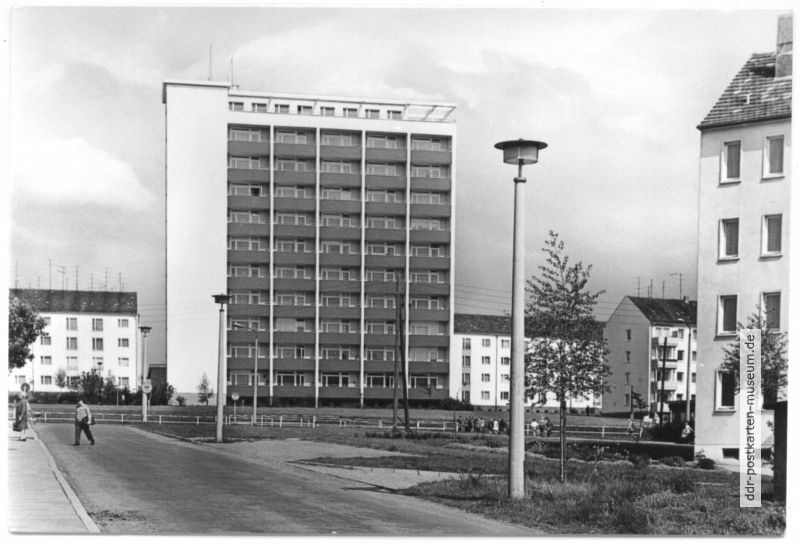 Sangerhausen-West, Hochhaus - 1976