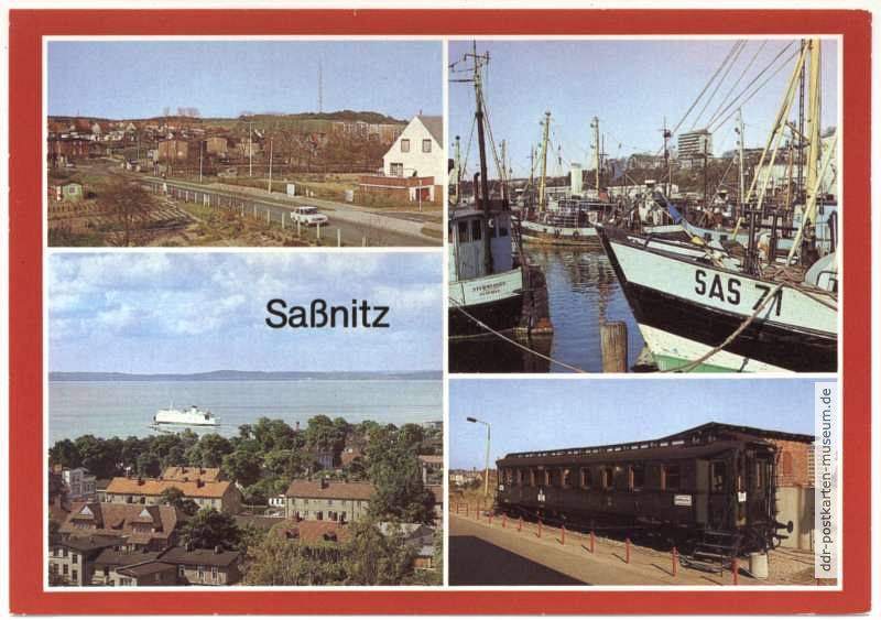 Lanken, Fischereihafen, Schweden-Fähre, Lenin-Gedenkwagen - 1986