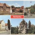 Rathaus, Ernst-Thälmann-Straße am Kirchberg, FDGB-Erholungsheim "August Bebel", Schnarcherklippen - 1988