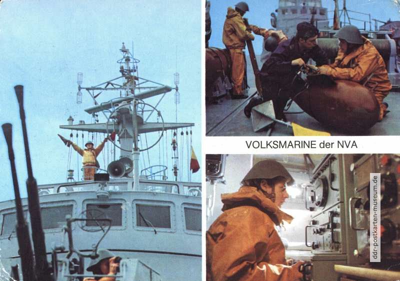 Volksmarine der NVA, Minenleg- und Suchschiff - 1977