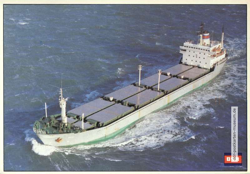 Motorschiff "Jena" (Containerfrachtschiff) - 1985