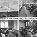 FDGB-Urlauberschiff TMS "Fritz Heckert" - 1962