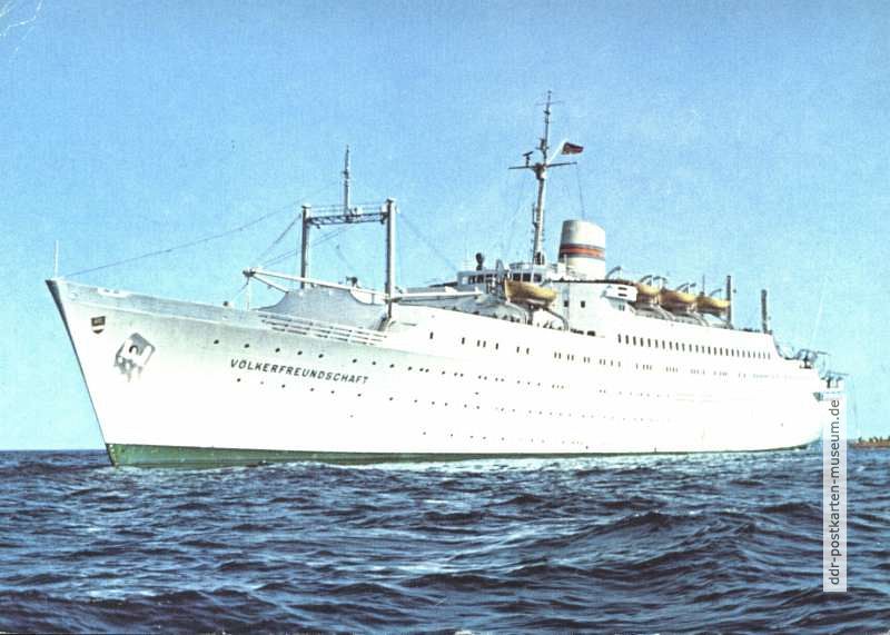 FDGB-Urlauberschiff MS "Völkerfreundschaft" - 1978