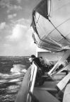 Eine Seereise mit dem FDGB-Urlauberschiff "Völkerfreundschaft", Auf hoher See - 1961