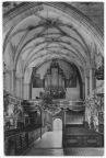 Schleizer Bergkirche, Blick zur Orgel - 1960
