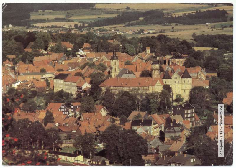 Blick auf Schleusingen - 1981