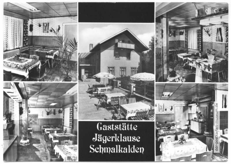 Gaststätte "Jägerklause" - 1983