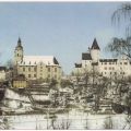 Blick auf St. Georgskirche und Schloß - 1988