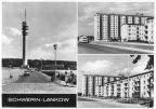 Fernsehturm in Zippendorf, Neubauten in Lankow - 1970
