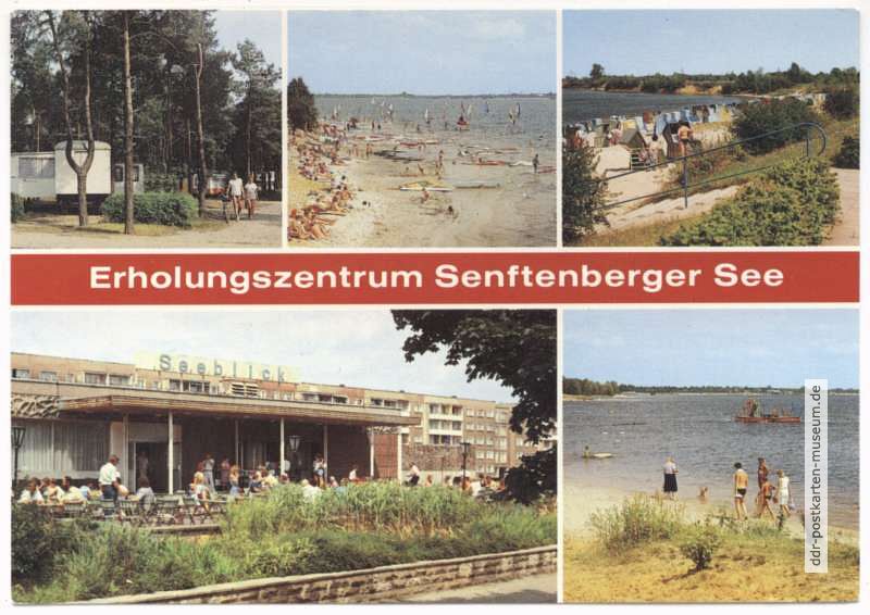 Erholungszentrum Senftenberger See, Gaststätte "Seeblick" - 1990