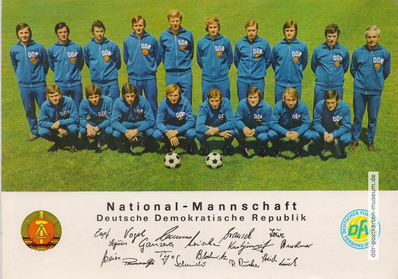 Fußball-Nationalmannschaft der DDR - 1973