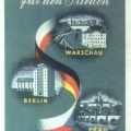 Friedensfahrt 1952, erstmals Warschau-Berlin-Prag - 1952