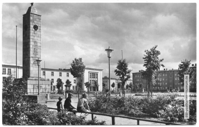 Platz der Deutsch-Sowjetischen Freundschaft - 1957