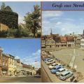 Pulverturm, Straße der Freundschaft, Markt mit Rathaus - 1988