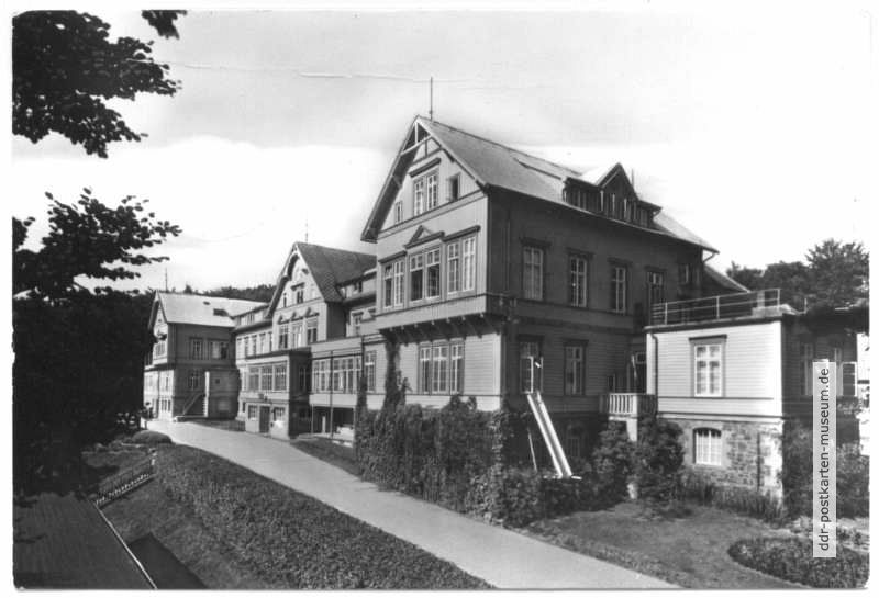 Fachkrankenhaus Albrechtshaus, Hauptgebäude - 1982