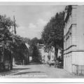 Schneeberger Straße mit Marienkirche - 1954