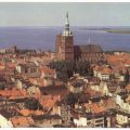 Blick über Stralsund zur Nikolaikirche - 1987