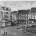 Alter Markt, Hotel "Goldener Löwe" und "Ratscafe" - 1961