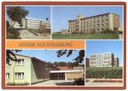 Rat des Kreises, Poliklinik, Otto-Naumann-Halle, Betriebsberufsschule - 1985