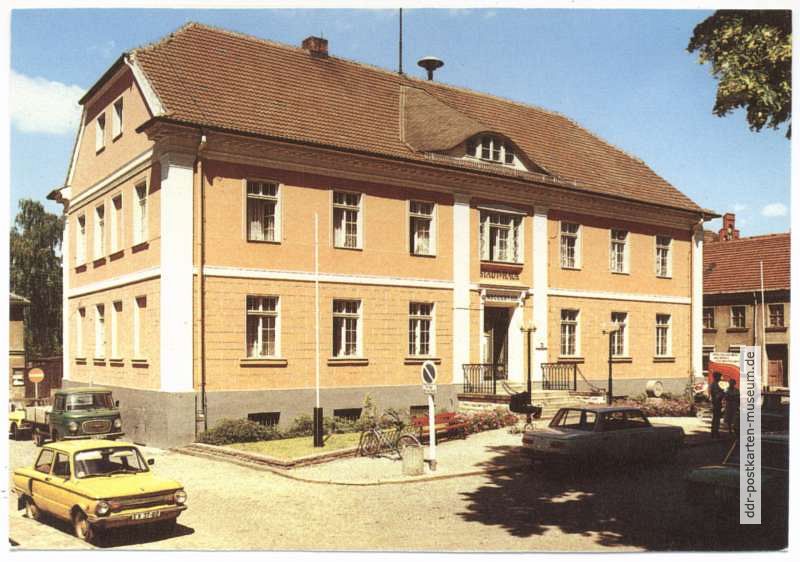 Rathaus Strausberg - 1988