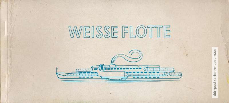 Weisse Flotte Dresden (6 Karten) - 1979