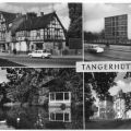 Ernst-Thälmann-Straße, Heinrich-Rieke-Schule, Parkteich, Poliklinik - 1973