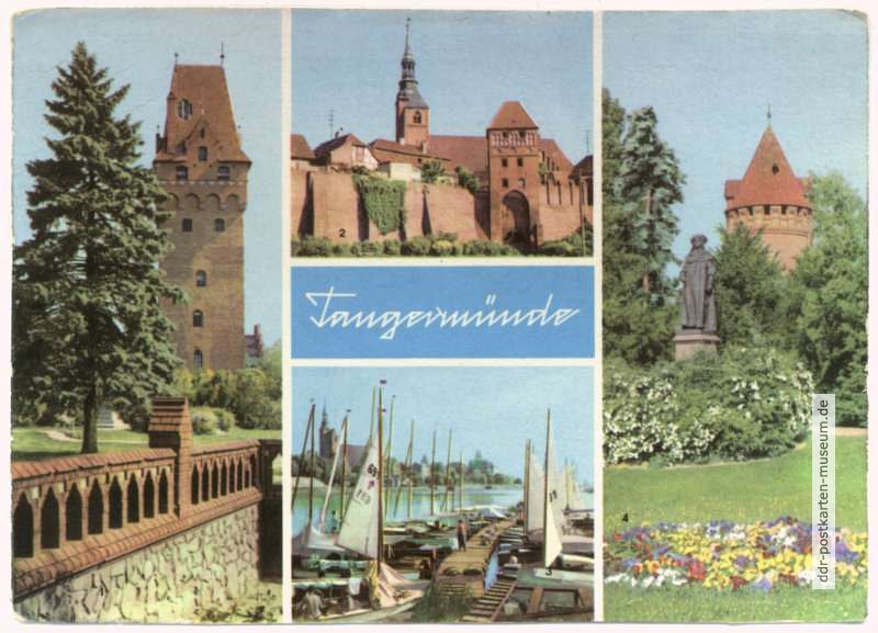 Burggarten, Roßfurt, Bootshafen, Parkanlagen - 1963 