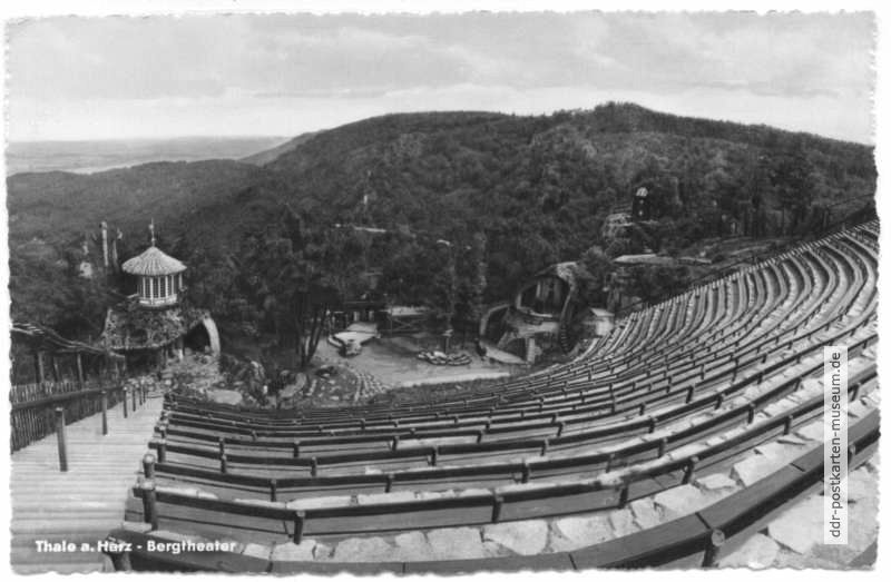 Bergtheater bei Thale - 1954