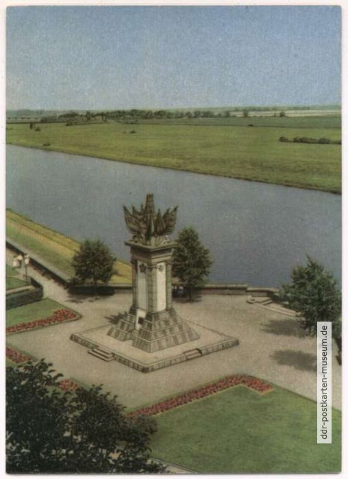 Denkmal der Begegnung an der Elbe - 1962