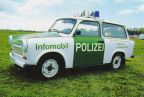"Polizei-Trabant Kombi" der Bereitschaftspolizei in Waldeck - 1999