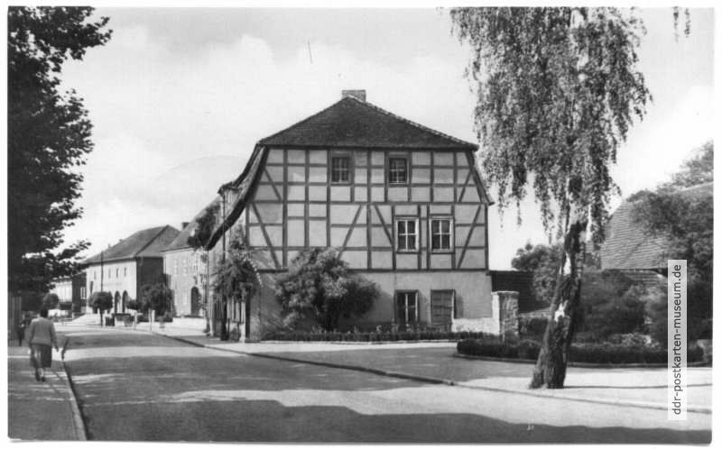 Fachwerkhaus an der Großstraße - 1962