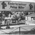 Eingang vom Kinderferienlager "Philipp Müller" - 1979