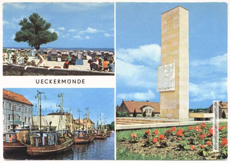 Strandbad, Hafen, Sowjetisches Ehrenmal - 1975 