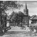 Stadteingang an der alten Werrabrücke - 1958