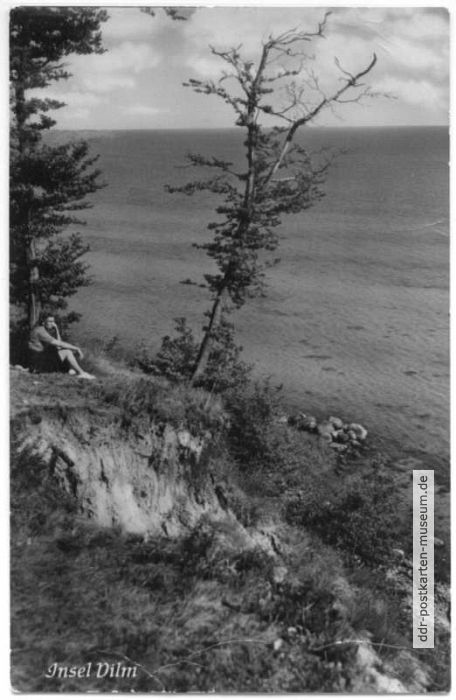 Insel Vilm, am Ufer - 1959