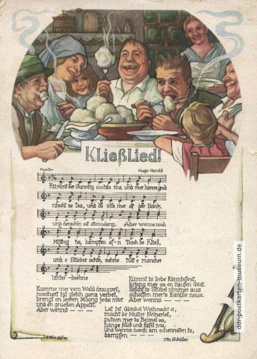 Titel "Kließlied !" von Hugo Herold / Otto Schüler - 1949