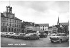 Marktplatz mit Rathaus - 1969