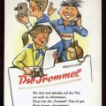 Werbekarte für Abonnement der Jugendzeitung "Die Trommel" - 1961
