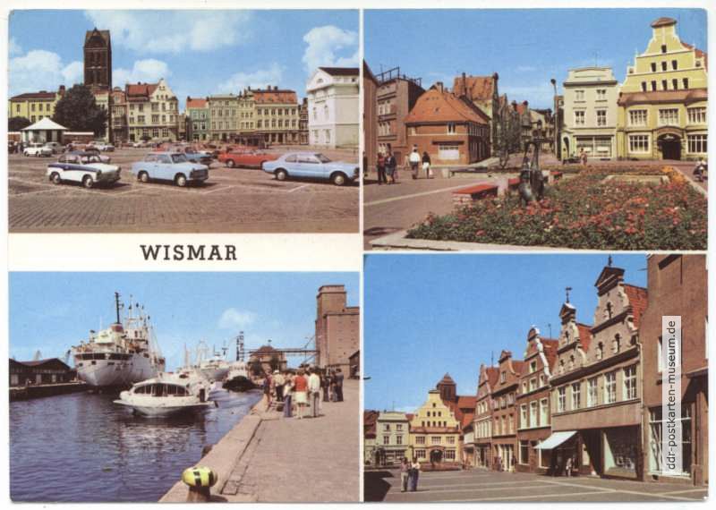 Markt, Krämerstraße, Hafen, Krämerstraße - 1976