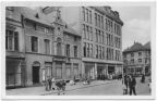 Stalinstraße, HO-Gaststätte "Zur Kogge" und HO-Warenhaus - 1955