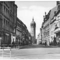 Coswiger Straße mit Schloßkirche - 1960