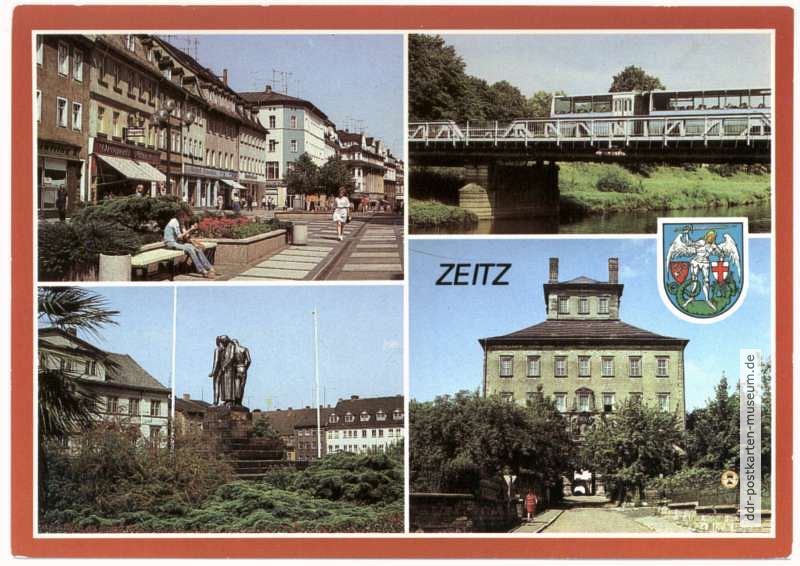 Leninstraße, Friedrich-Engels-Brücke, OdF-Denkmal, Schloß Moritzburg - 1988