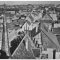 Blick vom Rathausturm auf Zeitz - 1967