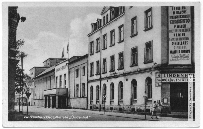 HO-Gaststätte und Variete-Theater "Lindenhof" - 1955