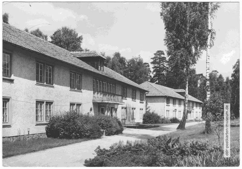 Pionierrepublik "Wilhelm Pieck", Wohnhäuser im Teillager II - 1983