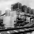 Dampferzeuhungsanlage im Kraftwerk Hagenwerder bei Görlitz - 1975